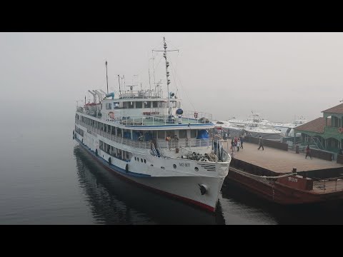 Видео: Теплоход Механик Кулибин | Рейс Якутск - Тикси