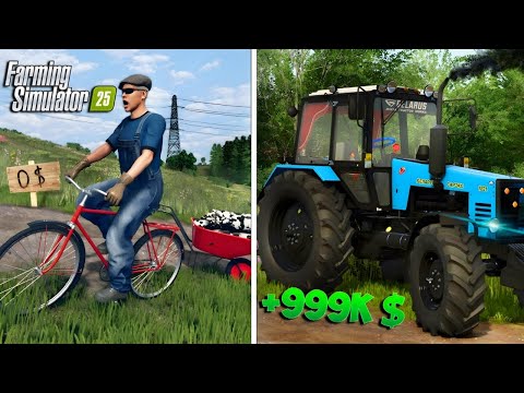 Видео: FS 25 с НУЛЯ: ВЫЖИВАЮ 5 ЛЕТ В ДЕРЕВНЕ без АРЕНДЫ ep3