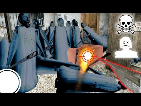 Видео: ВЗОРВАЛ 100 КЛОНОВ ЛЕДЯНОЙ ГРЕННИ ОГРОМНЫМ БЕНЗИНОМ Granny Mod от Роман Флоки