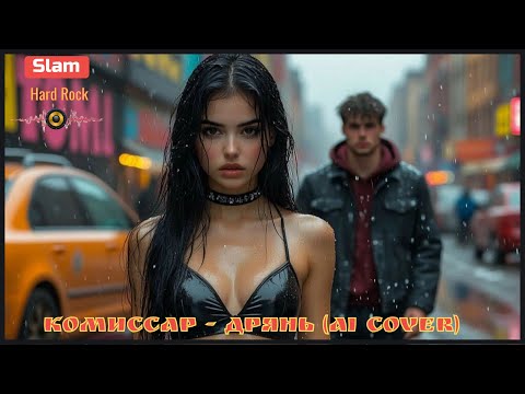 Видео: КОМИССАР - ДРЯНЬ ( AI COVER HARD ROCK )