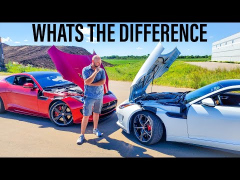 Видео: AWD против RWD F-Type R: реальная разница
