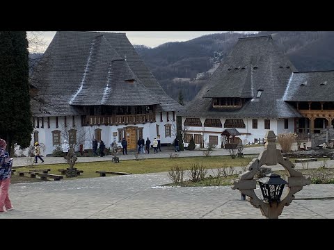Видео: Монастырь Бырсана в Румынии, жемчужина деревянного зодчества!