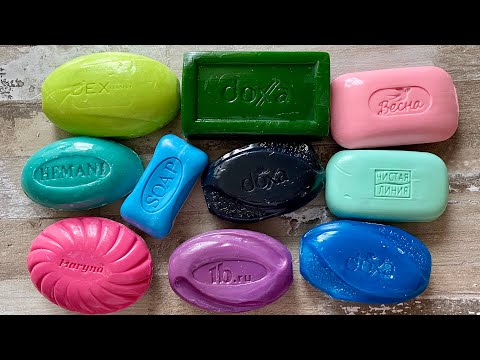 Видео: ASMR Soap cutting | Soap Carving|Резка мыла  | ASMR