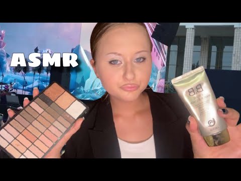 Видео: АСМР | ИНСТАСАМКА накрасит тебя на КОНЦЕРТЕ 💄 😎💅