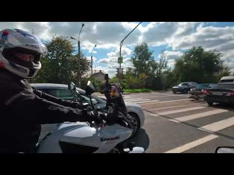 Видео: Harley Davidson Sportster 1200 и Kawasaki Versys 650 Начало