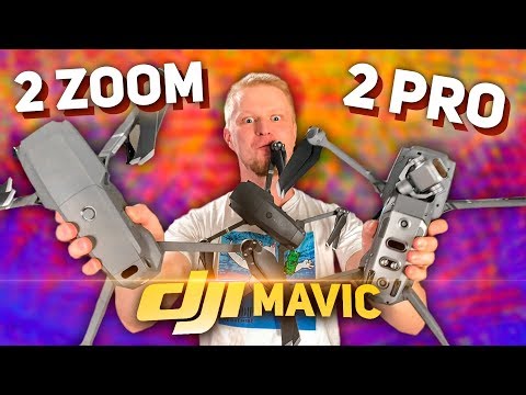 Видео: АНБОКСИНГ DJI MAVIC 2 PRO и MAVIC 2 ZOOM.