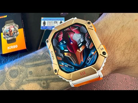 Видео: УМНЫЕ ЧАСЫ С ТРАНСФОРМЕРОМ!!! СТИЛЬНО! БРУТАЛЬНО! ДЕШЕГО! MASX KR80