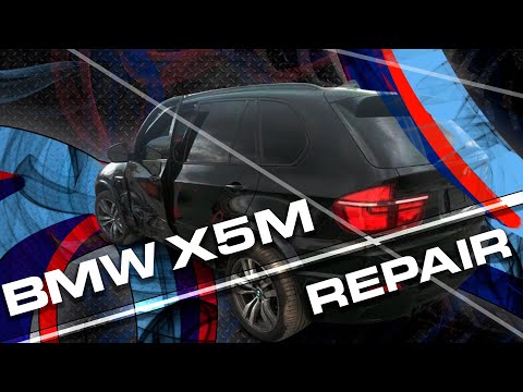 Видео: BMW X5 E70. Left side repair. Ремонт левой стороны.