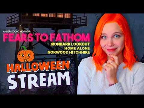 Видео: 🔴🎃 ХЭЛЛОУИН СТРИМ 👻 3 эпизода FEARS TO FATHOM [Home Alone, Norwood Hitchhike, Ironbark Lookout]