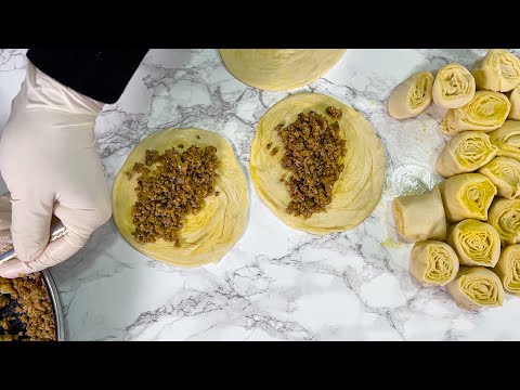 Видео: Хрустящая Мясная Самоса Рамадан Ифтар   سمبوسه ورقی داشی بسیار مزه