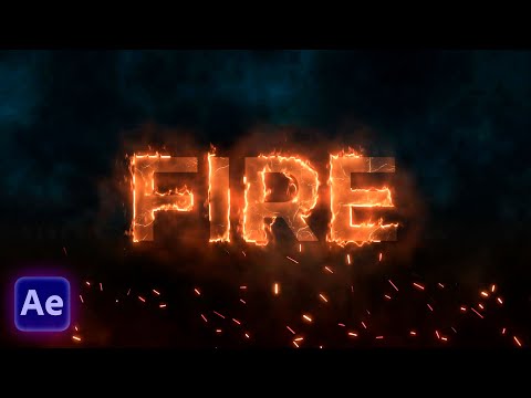 Видео: 🔥 КАК СДЕЛАТЬ ОГНЕННЫЙ ТЕКСТ (ИНТРО) В AFTER EFFECTS | ТУТОРИАЛ