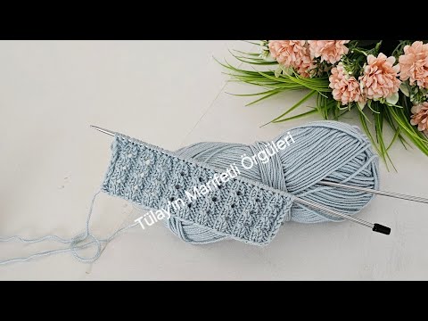 Видео: ЧУДЕСНЫЙ 🎉 Простой узор для вязания жилета, шали и блузки