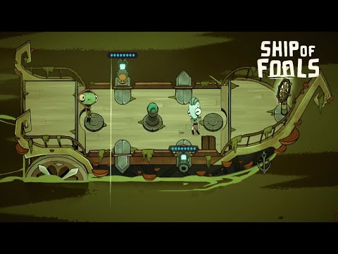 Видео: Ship Of Fools Начало игры. Забытые воды. Кооперативная игра на общем экране.