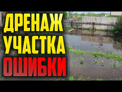 Видео: Дренаж на участке #дренаж #колодец #грунтовая