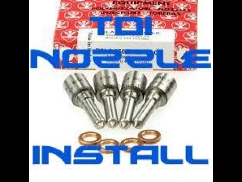 Видео: как заменить/установить форсунку инжектора VW TDI ALH