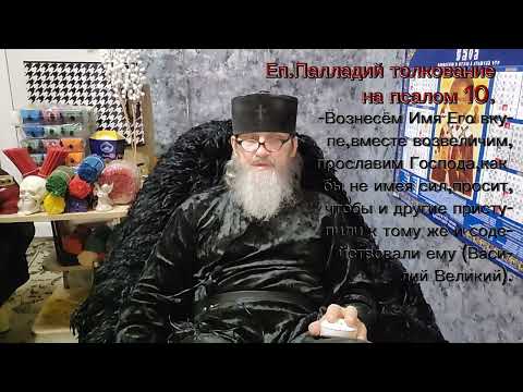 Видео: Еп. Палладий толкование на псалом 10