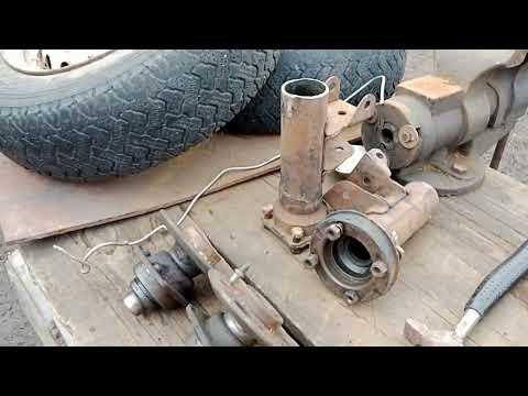 Видео: прицеп для МК HUTER 7800P сделай сам