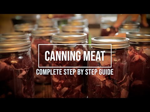 Видео: Консервирование оленины — полное руководство по упаковке в сыром виде!