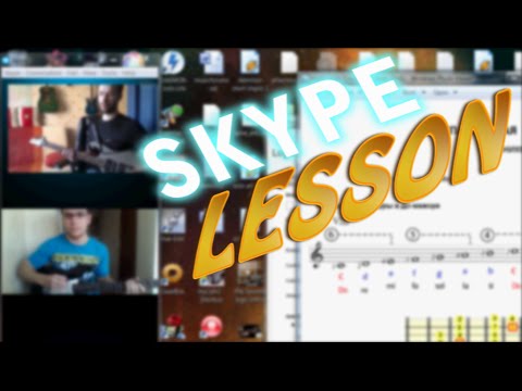 Видео: СКАЙП - До-мажор, Построение аппликатур - часть 1