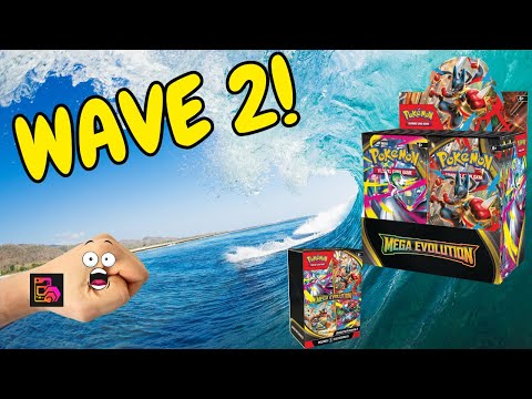 Видео: Mega Evolution WAVE 2 уже здесь!