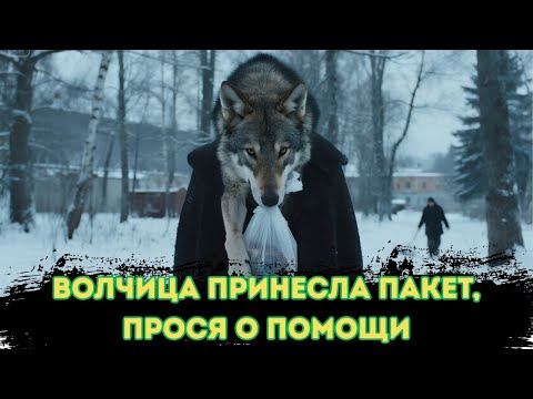 Видео: Волчица умоляла о помощи с помощью пакета  То, что произошло дальше, повергло всех в ШОК!