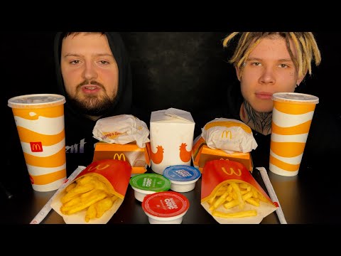 Видео: Мукбанг Макдональдс🍔Mcdonald's ASMR