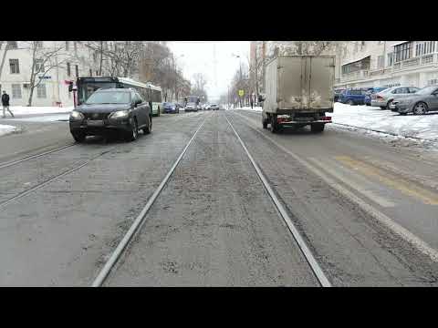 Видео: Москва Трамвай Маршрут 35