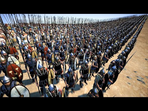 Видео: РИМСКАЯ ИМПЕРИЯ VS КАРФАГЕН 16 000 Юнитов | Cinematic Battle - Total War Rome II