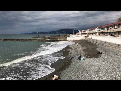 Видео: По центру Сочи и центру Адлера от устья реки Мзымта пешком
