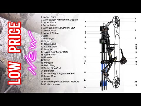 Видео: NEW Самый дешевый комплект блочного лука для охоты SANLIDA X7 KIT готов для охоты на крупного зверя