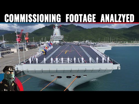 Видео: Крупнейший авианосец Китая вступил в строй. Смотрите видеозапись ввода в эксплуатацию.