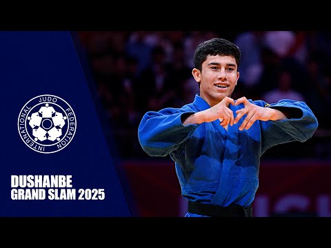 Видео: Рақобатҳои Ёсин Бобокалонов (-66КГ) дар Dushanbe Grand Slam 2025