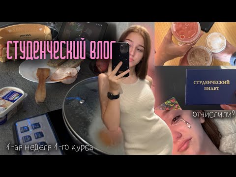 Видео: ВЛОГ студента | переезд | первая неделя первого курса