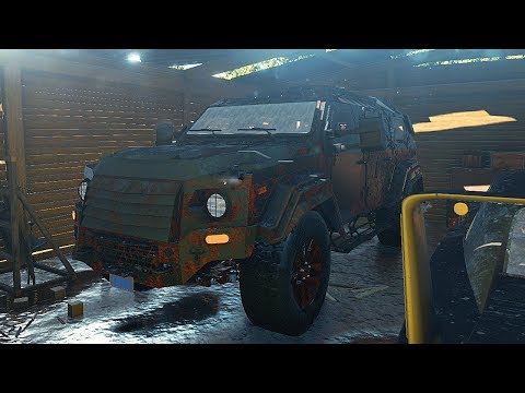 Видео: НАШЁЛ СГОРЕВШИЙ БРОНЕВИК В САРАЕ! - CAR MECHANIC SIMULATOR 2018