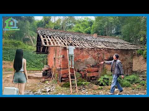 Видео: После свадьбы бедная пара купила дом, заброшенный 65 лет, и полностью его отреставрировала