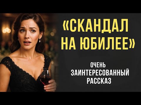 Видео: СКАНДАЛ НА ЮБИЛЕЕ". Я плакала, слушая эту историю. Эту историю вы запомните навсегда. Аудиорассказ