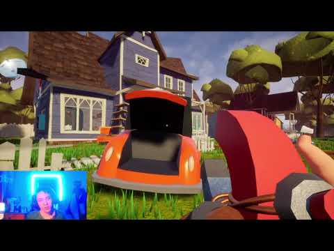 Видео: ФРЕДБЕР В HELLO NEIGHBOR?! ОН СЛИШКОМ БЫСТРЫЙ!!! | Hello Neighbor [FREDBEAR RUNAWAY] #1 (?)