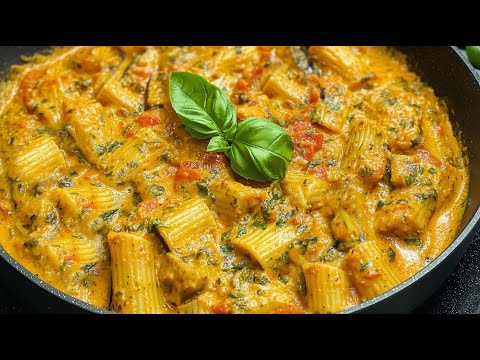 Видео: Вкуснейшая итальянская паста с баклажанами! Я бы ел ее каждый день! ТОП-2 простых рецепта.
