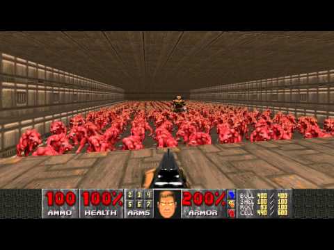 Видео: Сколько козлов нужно чтобы убить кибердемона? И не только козлов