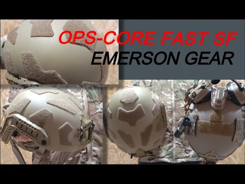 Видео: Ops-Core FAST SF, страйкбольная реплика шлема USSOCOM от EMERSON GEAR. ЧАСТЬ ПЕРВАЯ.