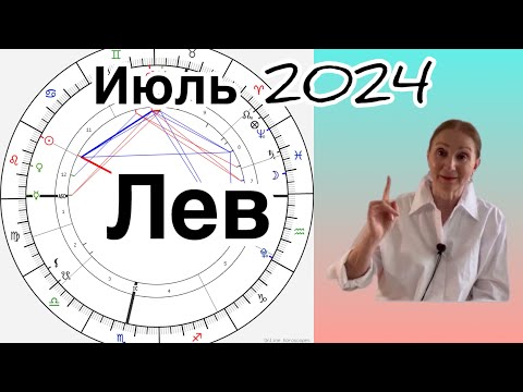 Видео: 🔴Лев 🔴 Июль 2024 …. От Розанна Княжанская