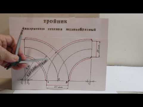 Видео: штанообразный тройник прямоугольного сечения
