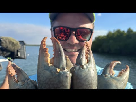 Видео: IFISHTV Mud Crabbing & Fishing Resort, Crab Claw Island, Северная территория