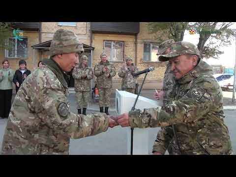 Видео: Сарыөзек гарнизонында жаңа жатақхана қолдануға берілді