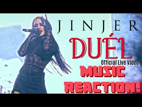 Видео: «Бочка к бочке!»🔥Jinjer — официальное живое выступление Duél | Реакция на музыку🔥