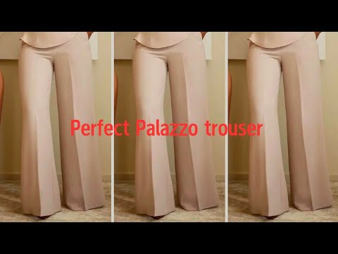 Видео: «Создайте идеальные брюки палаццо: простое руководство по построению выкройки!»