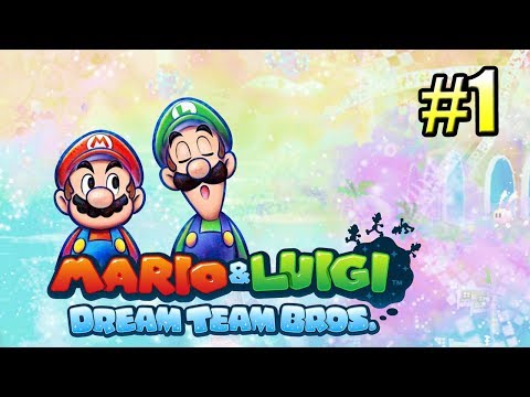 Видео: Mario & Luigi Dream Team Bros {3DS} прохождение часть 1 — Новые ПРИЛЮЧЕНИЯ