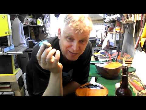 Видео: Полирование шеллаком french polish , 1-й этап