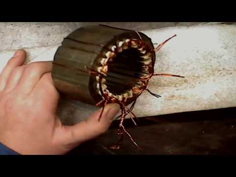 Видео: Перемотка асинхронника в BLDC