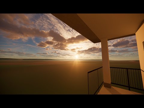 Видео: Sketchup. Enscape. Привязка к местности.